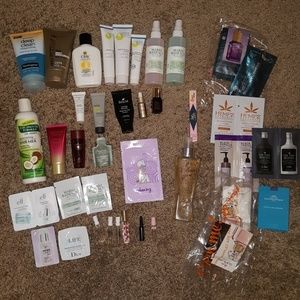 Massive skincare, haircare, fragrancesample bundle